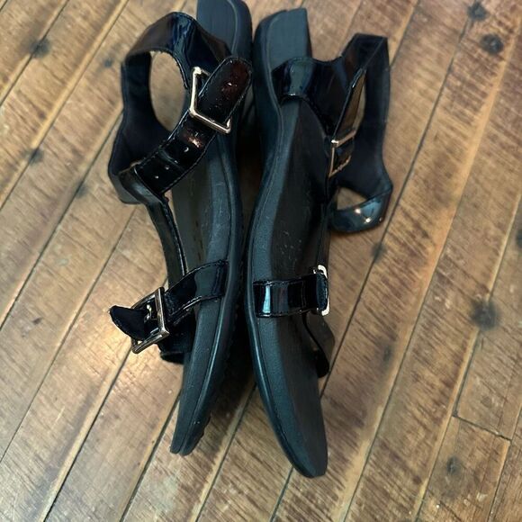 Vionic black Adrian arch support strappy sandals size 8 - Picture 6 of 6